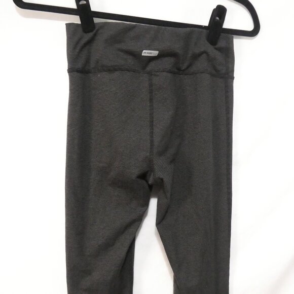 ATHLETIC WORKS - Dri More | small | Black and Grey Striped High Waist Leggings - Picture 13 of 16
